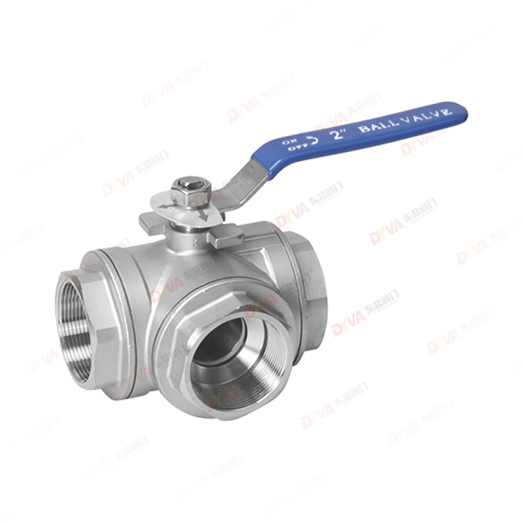 内螺纹三通球阀