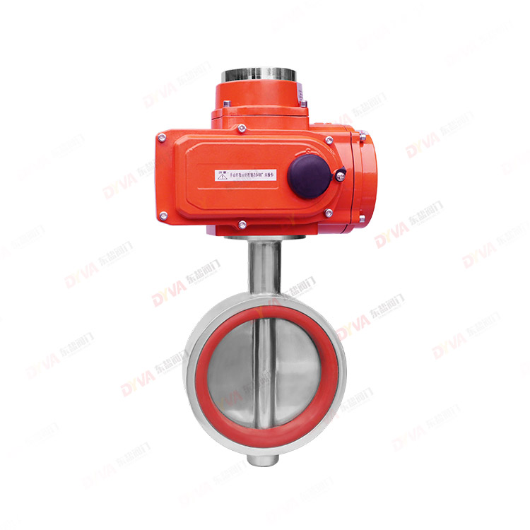 电动卫生级对夹蝶阀