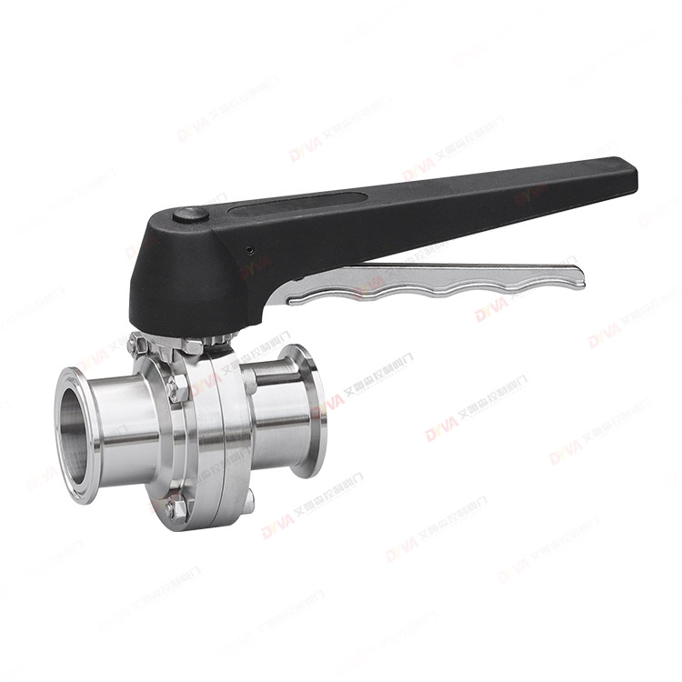 鸭嘴式快装蝶阀